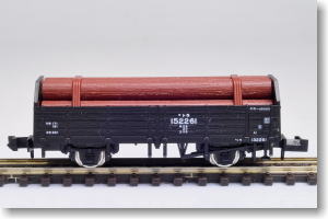 国鉄貨車 トラ145000形 (木材付) (鉄道模型)