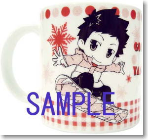 [Reborn!] Mug Cup Winter Ver. Gokudera & Yamamoto (Anime Toy)