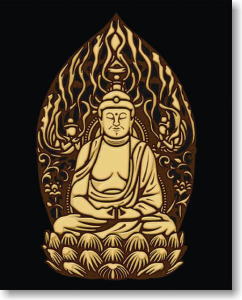 Guardian Buddha Zodiac Makie Seal Amitabha (Anime Toy)
