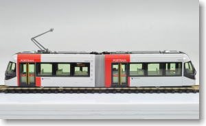 富山ライトレール TLR0601 (赤) (鉄道模型)
