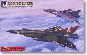 J35F/J Draken Sweden Airforce (Plastic model)