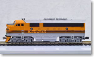 EMD F3A フェーズII デンバー&リオグランデ・ウェスタン No.5541 (銀/黄/黒5本ストライプ) ★外国形モデル (鉄道模型)