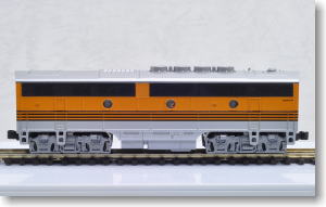 EMD F3B フェーズII デンバー&リオグランデ・ウェスタン (銀/黄/黒5本ストライプ) ★外国形モデル (鉄道模型)