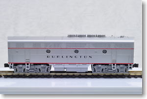 EMD F3B フェーズII シカゴ･バーリントン&クィンシー (銀/黒/CB&Qロゴ) ★外国形モデル (鉄道模型)