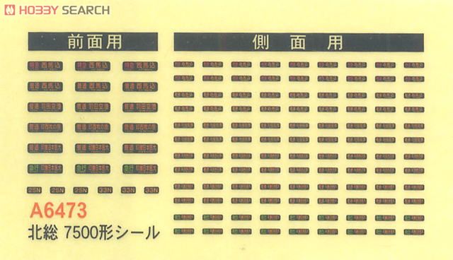 北総鉄道 7500形 (8両セット) (鉄道模型) 中身1