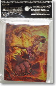 Monster Hunter Hunting Card Card Sleeve < Golden Angry > (Card Sleeve)