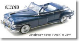 Chrysler New Yorker 2-Doors `48 Conv. (ブルー) (ミニカー)