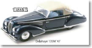 Delahaye 135M `47 (ブルー) (ミニカー)