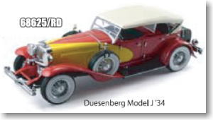 Duesenberg Model J `34 (レッド) (ミニカー)
