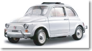Fiat 500 L `68 Sunroof (ホワイト) (ミニカー)