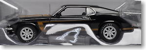 1969 フォード BOSS 302 マスタング カスタム `Smokey` (ブラック/ゴールド) (ミニカー)