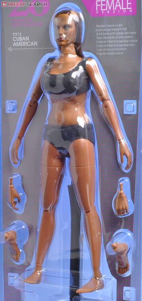 [Hot Toys True Type] 1/6 Scale Action Figure Body:New Generation-Cuban American Female Item picture13