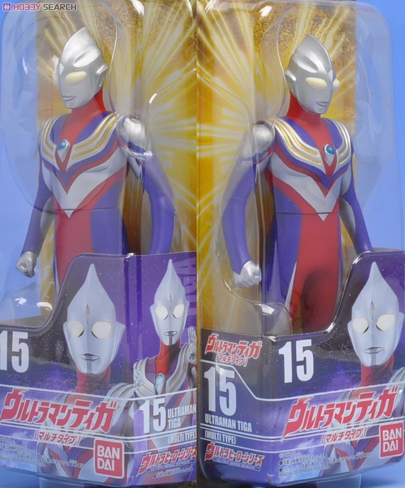 ウルトラヒーローシリーズ15 ウルトラマンティガ　マルチタイプ(リニューアルPKG) (キャラクタートイ) 商品画像2