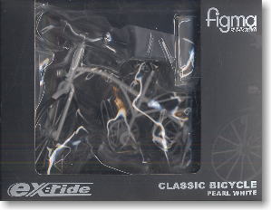 ex:ride ride.002 クラシック自転車 (パールホワイト) (フィギュア) パッケージ1