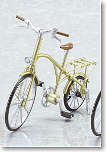 ex:ride ride.002 クラシック自転車 (メタリックイエロー) (フィギュア)