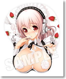 Super Sonico Punimune Mouse Pad (Anime Toy)