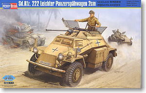 Sd.Kfz. 222 Leichter Panzerspahwagen 2cm (Plastic model)