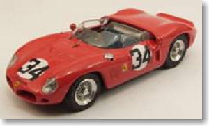 フェラーリ ディーノ 246 SP 1962年 セブリング (No.34) (ミニカー)