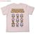 涼宮ハルヒの憂鬱 長門ピクセルTシャツ BABY PINK M (キャラクターグッズ) 商品画像1