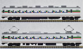 (HO) 183系1000番台後期型「グレードアップあずさ」色 M1編成 4/5号車 (T) (増結・2両セット) (鉄道模型)