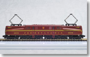 GG-1 ペンシルバニア(PPR) タスカンレッド No.4876 (赤茶/帯：黄色5本) ★外国形モデル (鉄道模型)