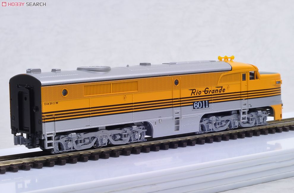 ALCO PA-1 デンバー&リオグランデ・ウェスタン (D&RGW) No.6011 (銀/黄/黒4本ストライプ) ★外国形モデル (鉄道模型) 商品画像3