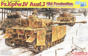 WW.II ドイツ軍 IV号戦車J型 (中期型) (プラモデル)