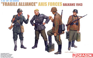 `Fragile Alliance` Axis Forces (Balkans 1943) (Plastic model)