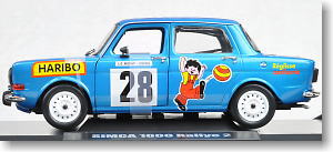 シムカ 1000 ラリー2 1977年 France des Montagnes 優勝 (No.28) (ミニカー)