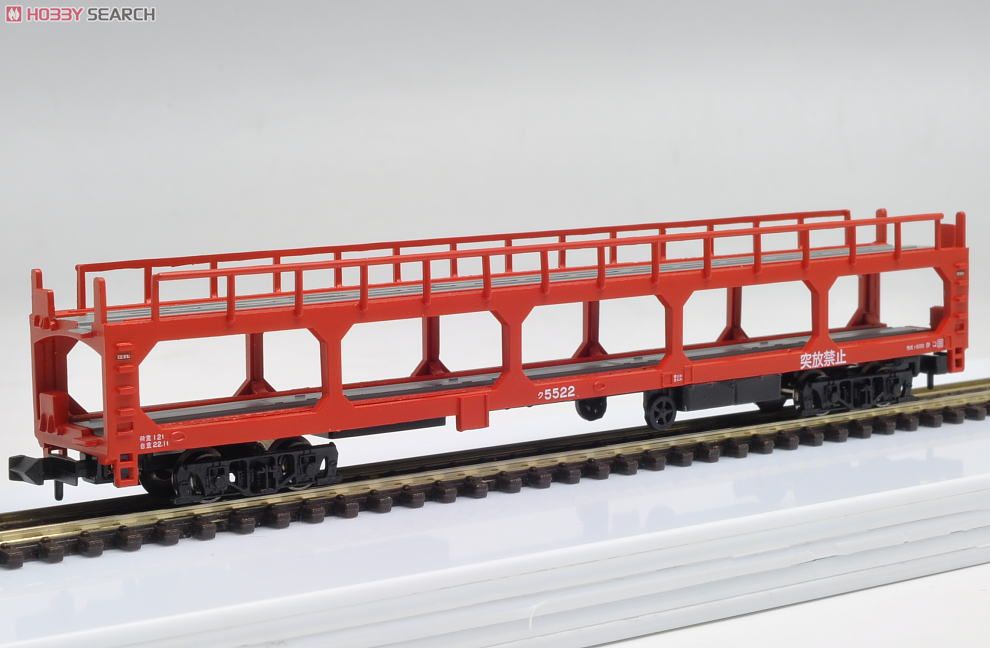 ク5000 車運車 (スタンダード塗装) (ミニカー4台付) (2両セット) (鉄道模型) 商品画像5