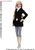 Tailored Jacket (Black) (Fashion Doll) Other picture1
