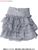 Georgette Tiered Skirt (Gray) (Fashion Doll) Item picture1