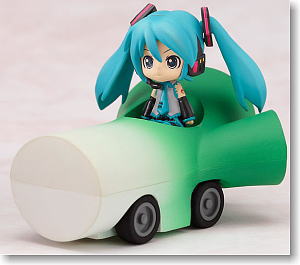 Nendoroid Plus: Vocaloid Pull-back Cars Miku & Leek Car (PVC Figure)