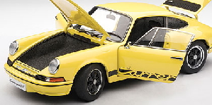 ポルシェ 911 カレラ RS 2.7 1973 (イエロー/ブラック) (ミニカー) 商品画像3