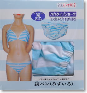 `Simapan` 1/1 Real Version -Lolita Type- Bikini Panty (Light Blue) (Fashion Doll)