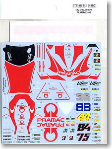 DUCATI GP9 PRAMAC RACING 2009 デカール (プラモデル)