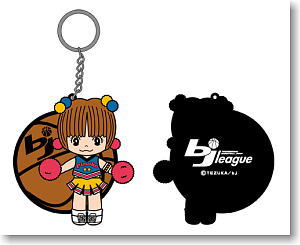 Black Jack x bj League Collaboration Cheer Pinoko Rubber Key Ring (Anime Toy)