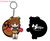 Black Jack x bj League Collaboration Cheer Pinoko Rubber Key Ring (Anime Toy) Item picture1