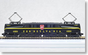 GG1 ペンシルベニア (PRR) ブランスウィックグリーン 新塗色 (太ストライプ/大型PRRマーク) No.4889 ★外国形モデル (鉄道模型)