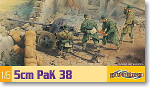 WW.II ドイツ 5cm Pak38 対戦車砲 (プラモデル)