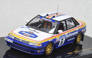 スバル レガシィ RS 1991 マンクスインターナショナルラリー 優勝 (Rothmans) (ミニカー)
