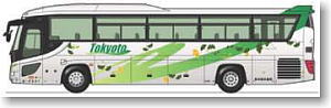 Tokyo Metropolitan Bureau of Transportation Large Coach Decal (Ginkgo) (Model Car)