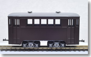 [Limited Model] Hanamaki Electric Railway Saha3 Wooden Trailer Car Brown (Completed) (Model Train)