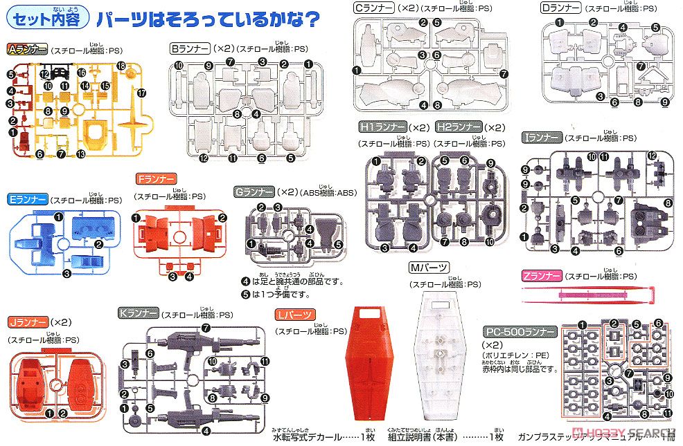 メガサイズモデル RX-78-2 ガンダム (1/48) (ガンプラ) 設計図9