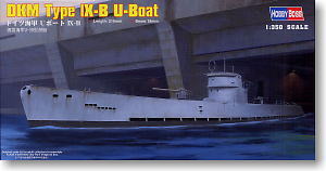 ドイツ海軍 Uボート IX-B (新金型) (プラモデル)
