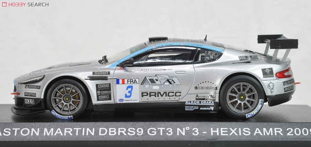 アストンマーチン DBR9 2009年 FIA GT3 ヨーロッパ選手権 Team Hexis (No.3) (ミニカー) 商品画像1