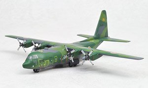 C-130H Hercules Self Defense Force No.1 Transport Air Corps 401 SQ Camouflage (Green / Gray Camouflage) (Pre-built Aircraft)