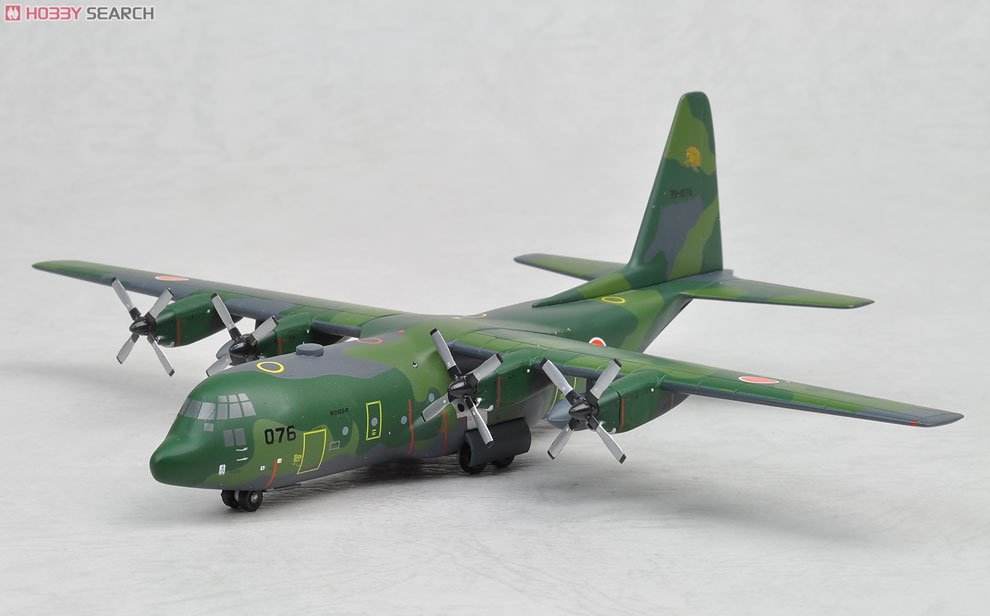 C-130H ハーキュリーズ 航空自衛隊 第1輸送航空隊 401SQ 「カモフラージュ」 (グリーン/グレー迷彩) (完成品飛行機) 商品画像2