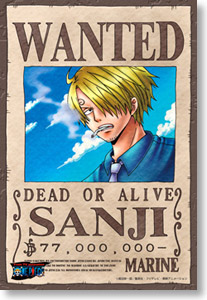 One Piece Sanji B Mini Puzzle (Anime Toy)