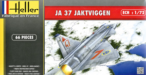 スウェーデン空軍 JA-37 ヤクトビゲン (プラモデル)
